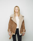 Velocite Oversized Shearling Jacket