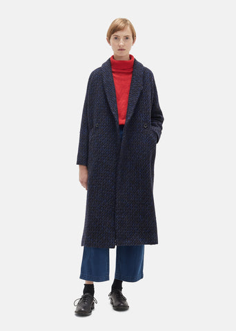 Wool Double Breasted Coat