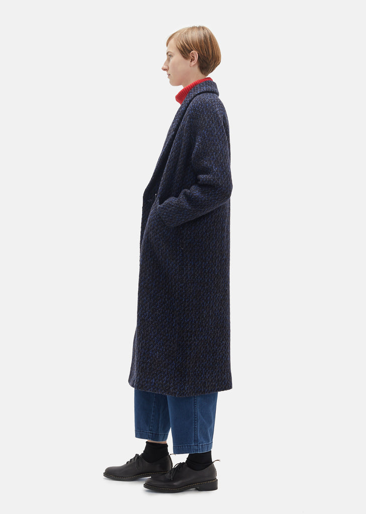 Wool Double Breasted Coat