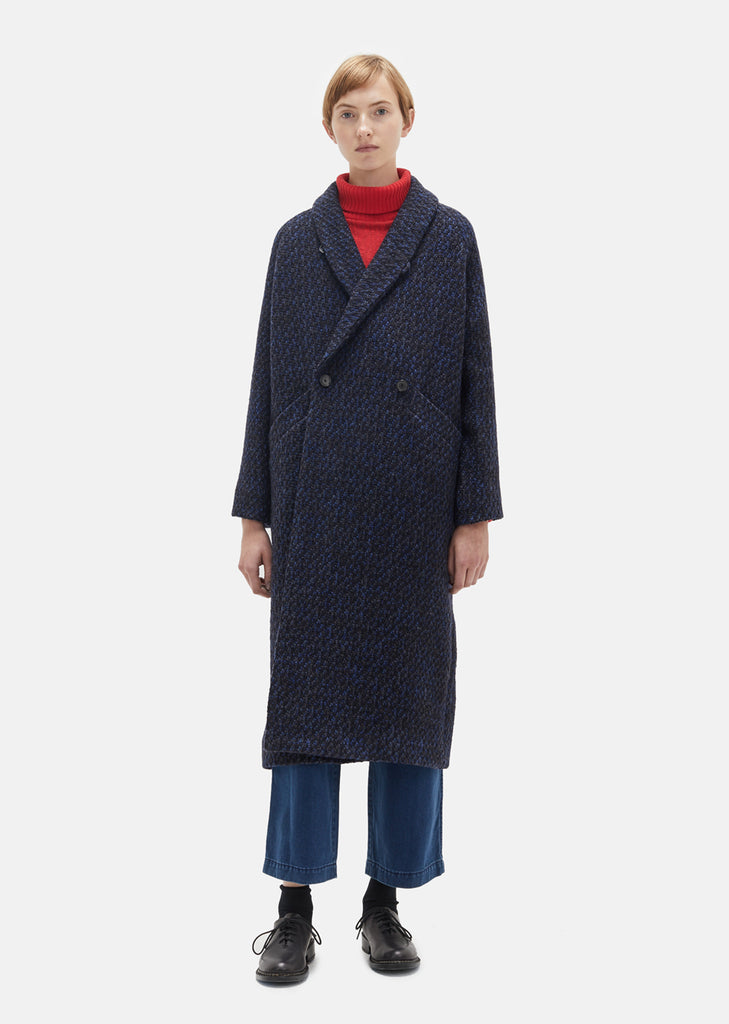 Wool Double Breasted Coat