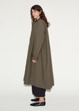 Cotton Highneck Overcoat