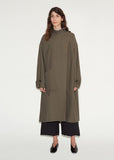 Cotton Highneck Overcoat