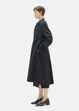 Light Cotton Twill Wadded Coat