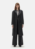 Wool Serge Kaftan Coat