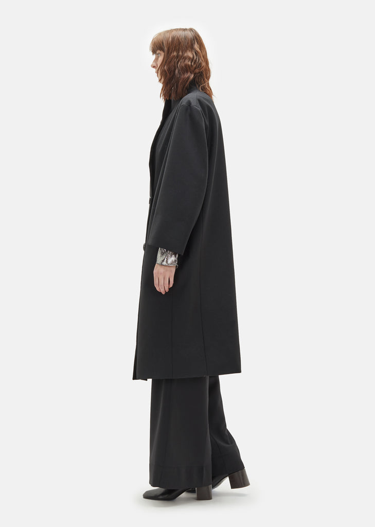 Wool Serge Kaftan Coat