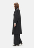 Wool Serge Kaftan Coat