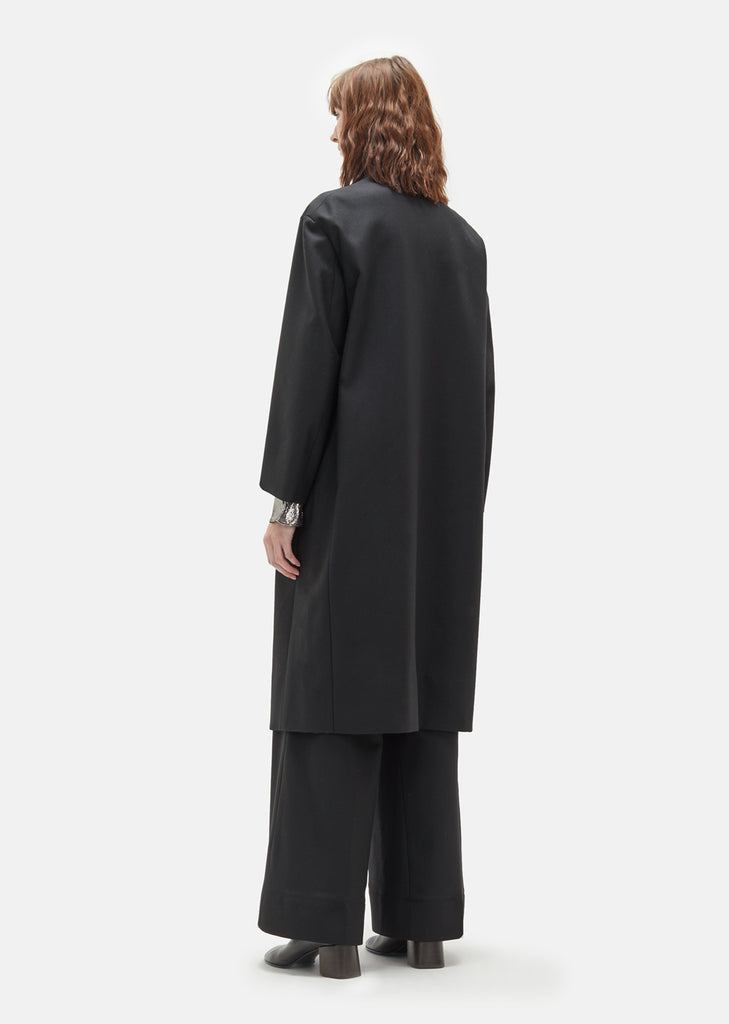 Wool Serge Kaftan Coat