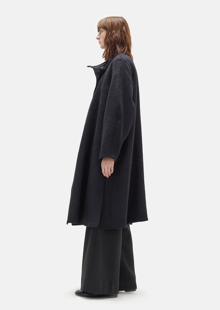 Wool Wrapover Coat