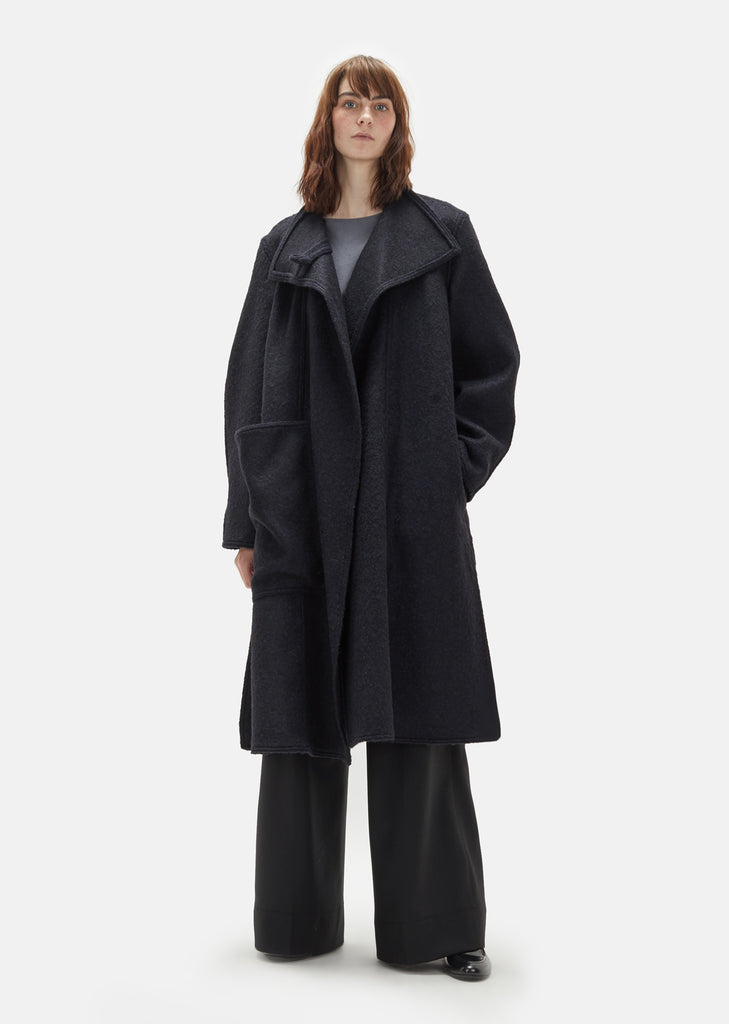 Wool Wrapover Coat
