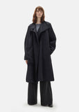 Wool Wrapover Coat