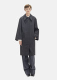 Wool Suit Trench Coat