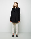 Frothy Woolen Peacoat