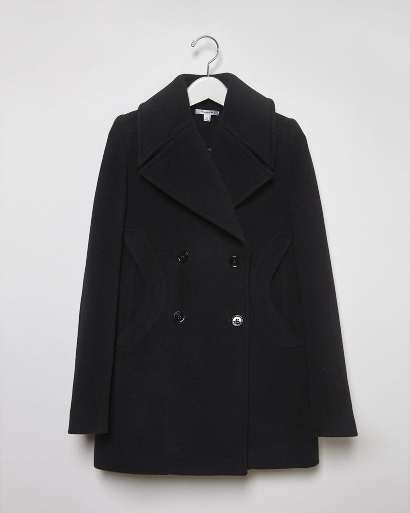 Frothy Woolen Peacoat