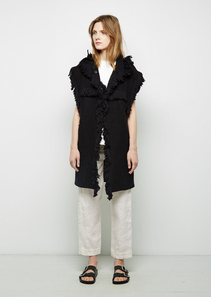 Edita Fringe Vest Jacket