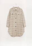 Oario Checked Bouclé Coat