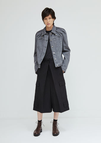 Floating Sleeve Denim Jacket