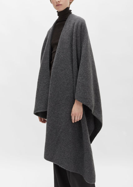 Cashmere Wrap Poncho by Lauren Manoogian- La Garçonne