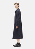 Wool Cotton Gabardine Coat