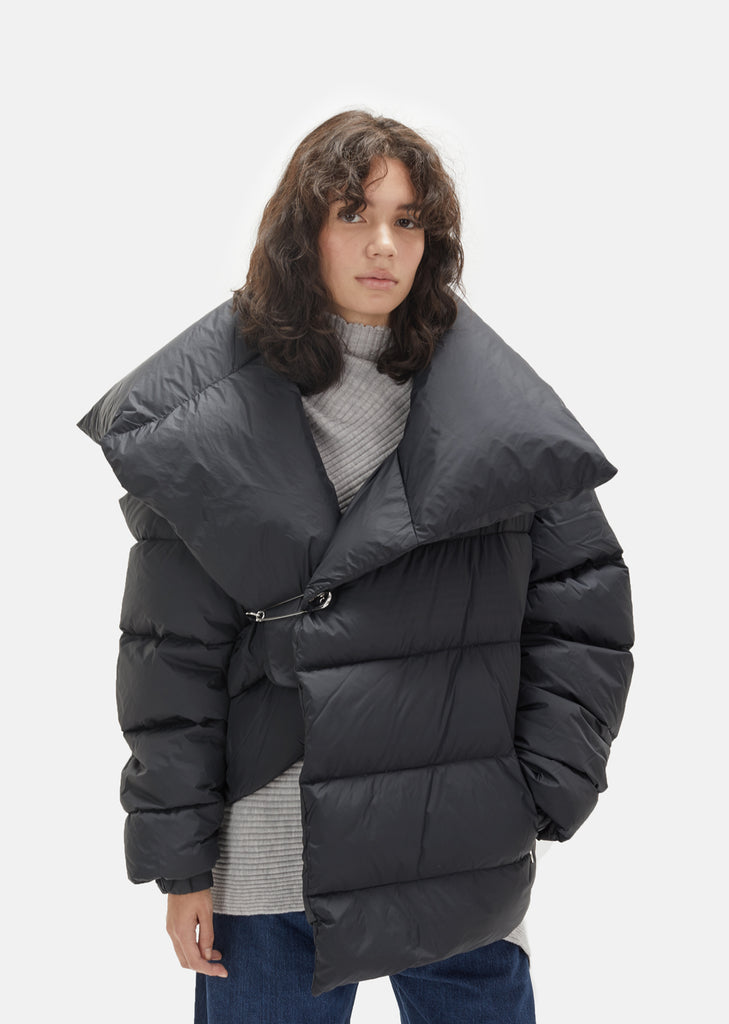 Waterproof Asymmetric Puffer Jacket