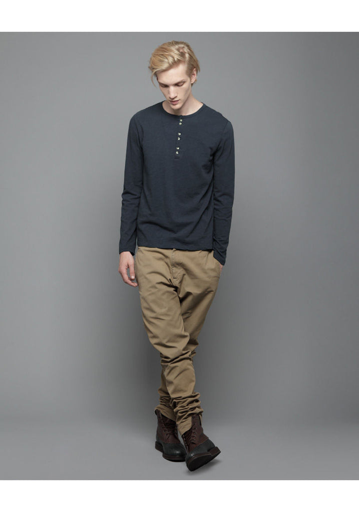 Long Sleeved Henley