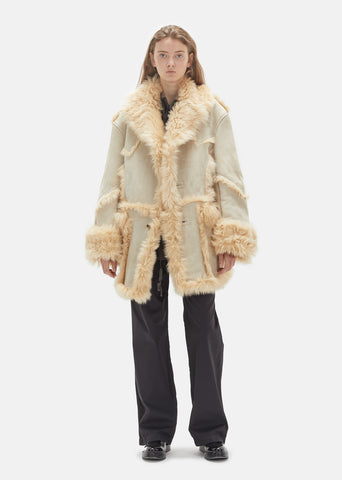 Natural Sheepskin Coat