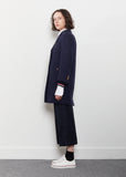 Double-Faced Melton Wool Coat