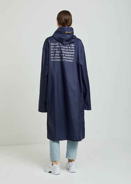 vetements  zodiac raincoat