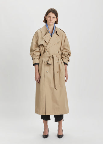 X Mackintosh Open Back Trench Coat