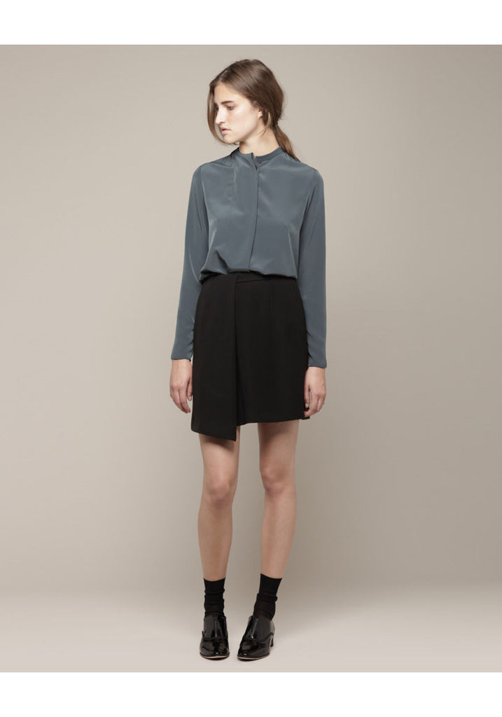 Asymmetric Short Skirt