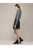 Asymmetric Short Skirt