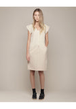 Cap Sleeve Linen Dress