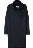 Cowl Jersey Draped Dress