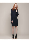 Cowl Jersey Draped Dress
