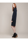 Cowl Jersey Draped Dress