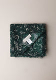 Green Rose Scarf