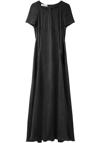 Long Satin Dress