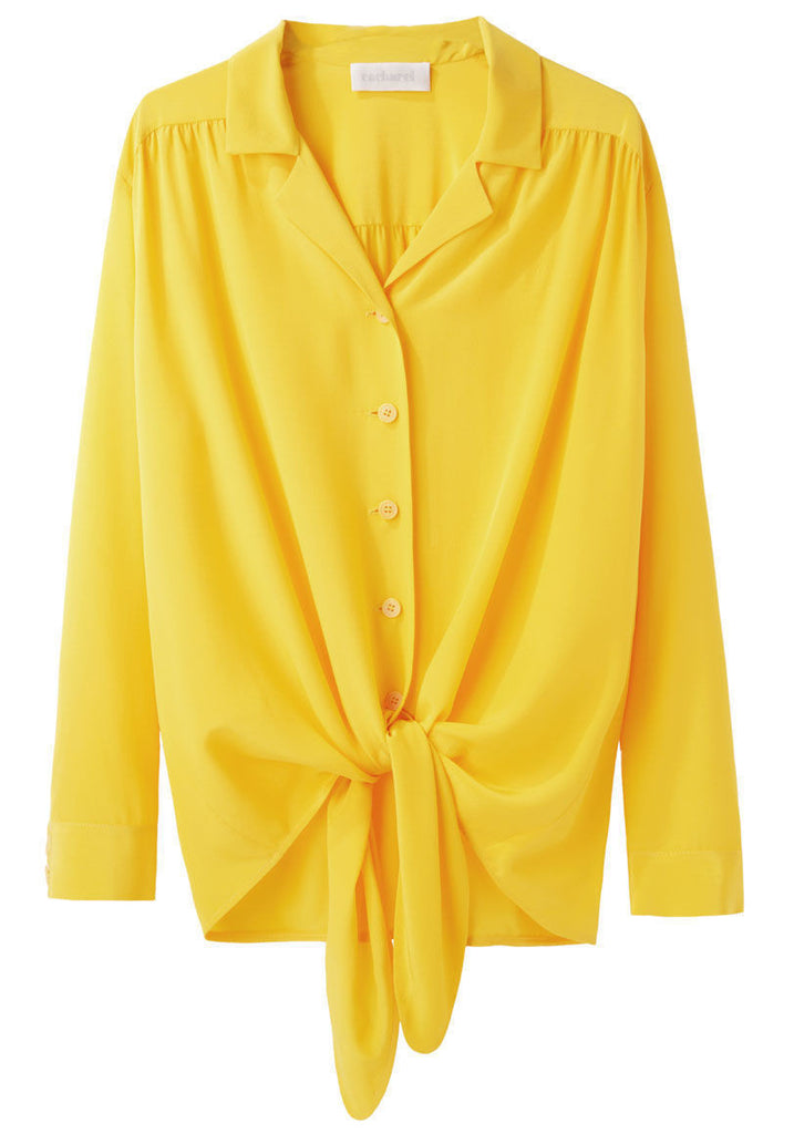 Long Sleeve Silk Shirt