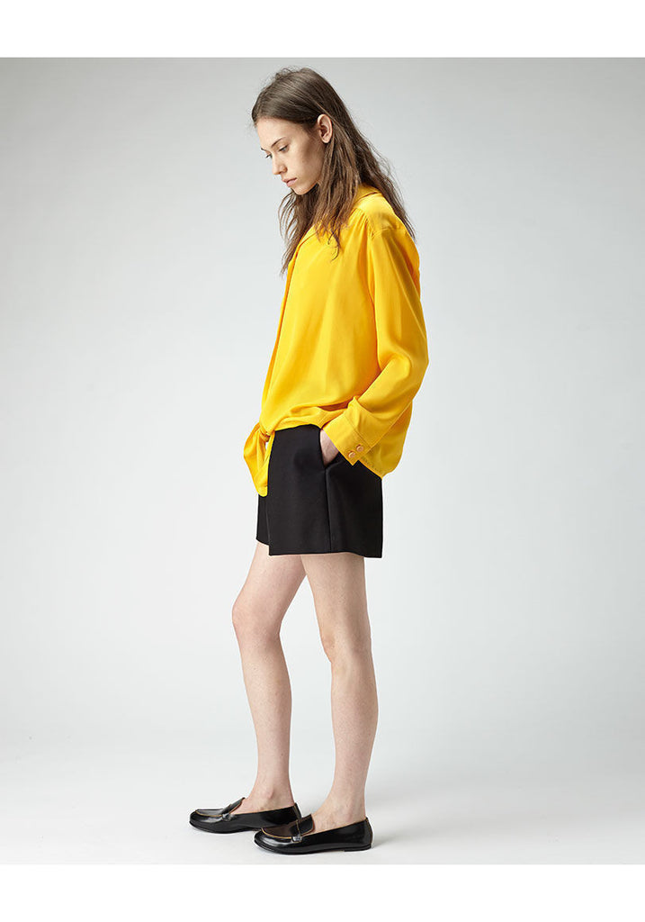 Long Sleeve Silk Shirt