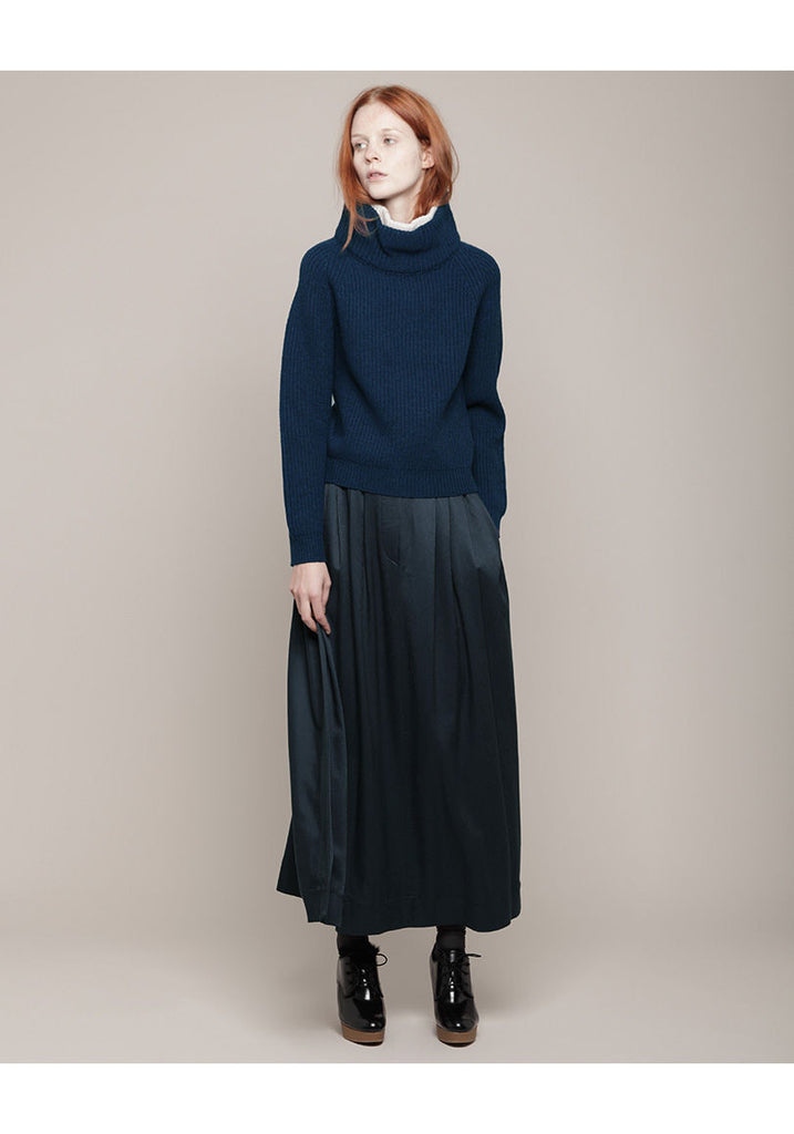 Long Twill Skirt