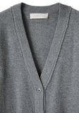 Long V-Neck Cardigan