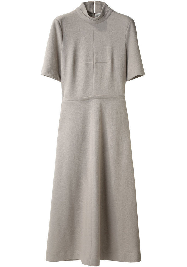 Long Wool Jersy Dress