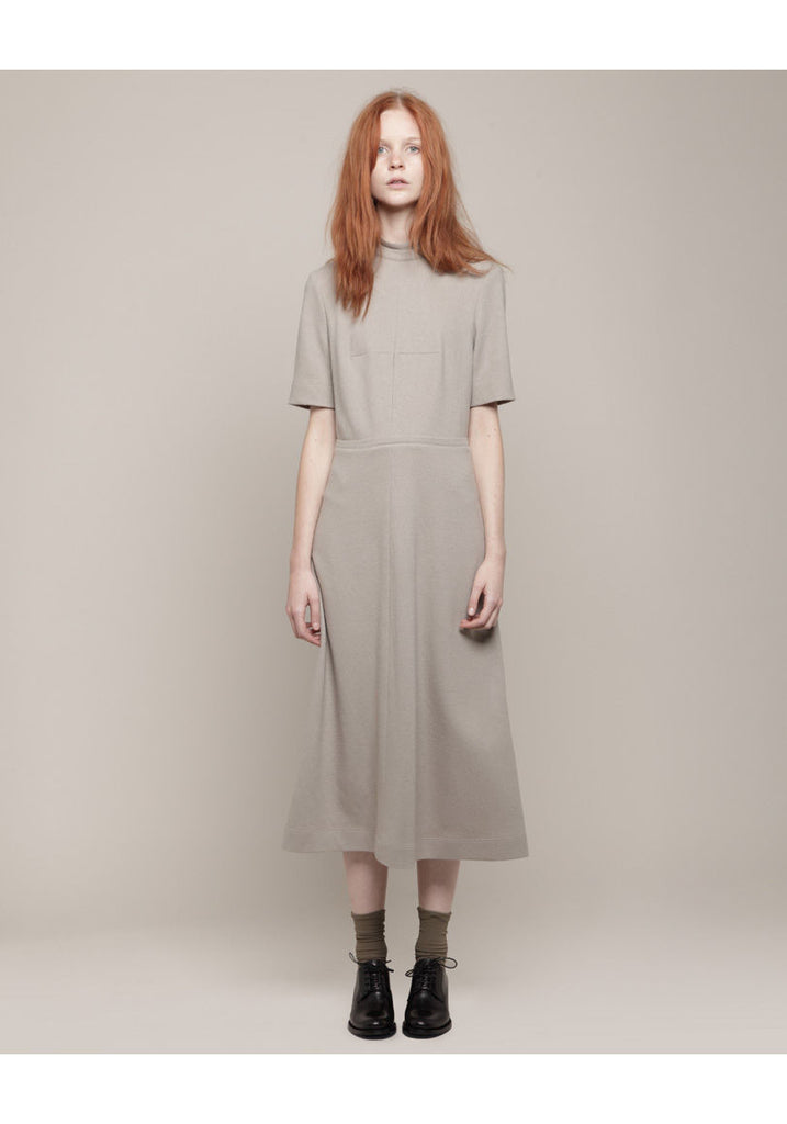 Long Wool Jersy Dress
