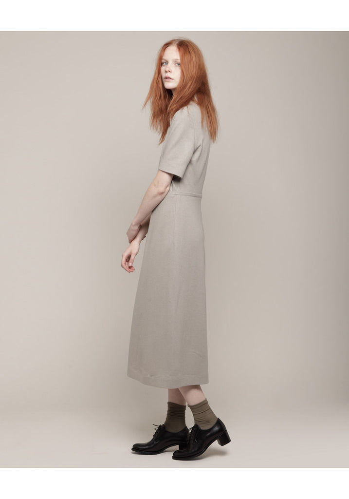 Long Wool Jersy Dress