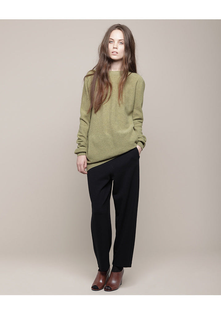 Low Back Cashmere Sweater