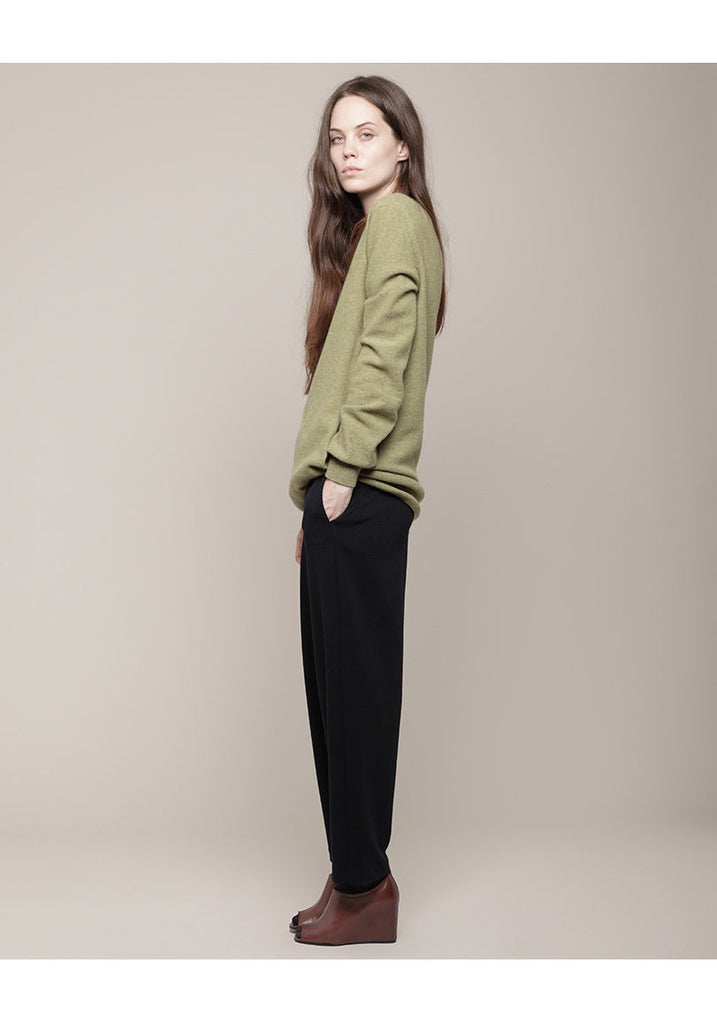 Low Back Cashmere Sweater