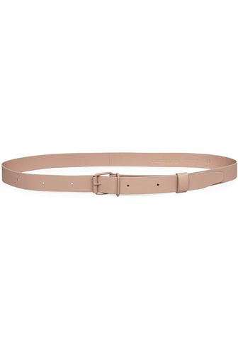 Narrow Leather Belt