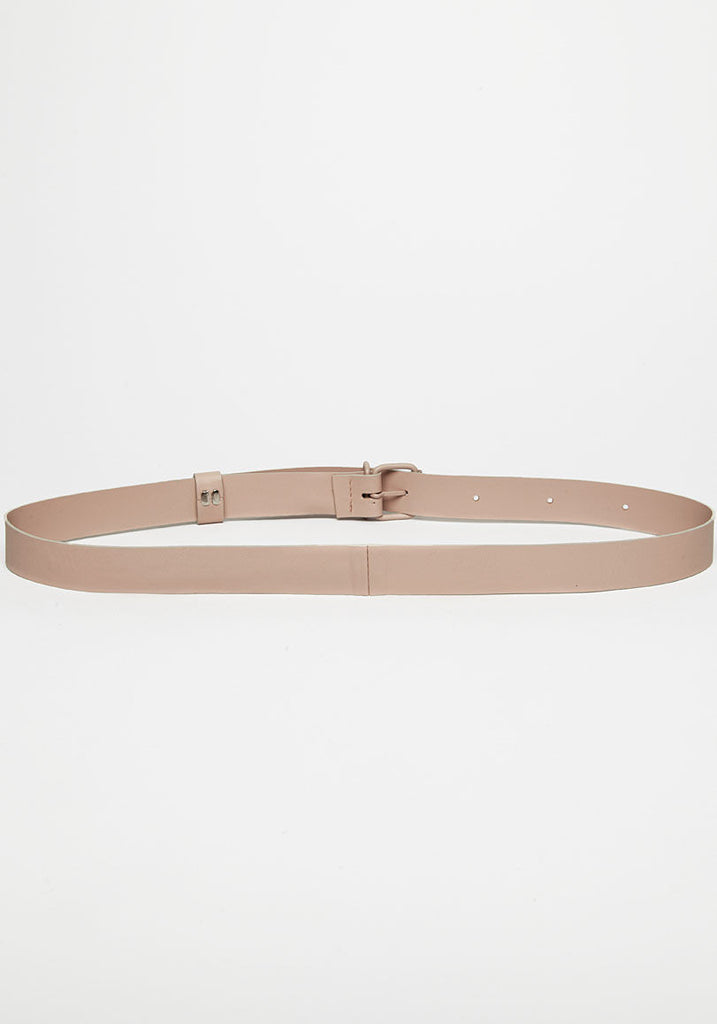 Narrow Leather Belt
