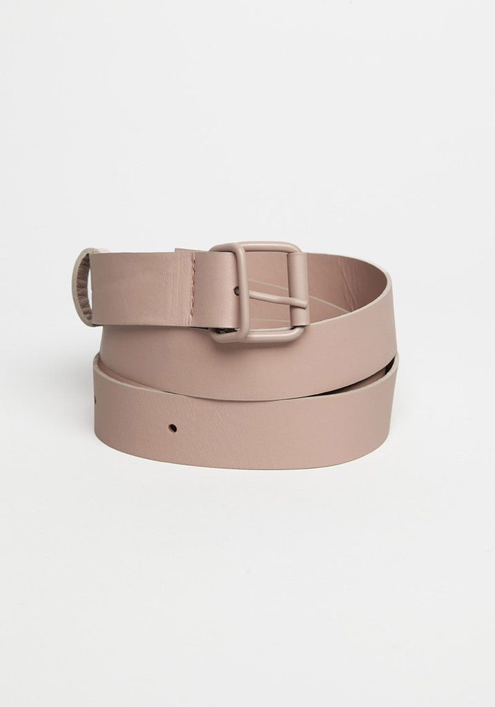 Narrow Leather Belt