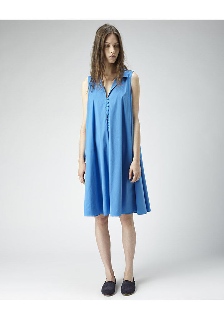 Poplin Sleeveless Dress