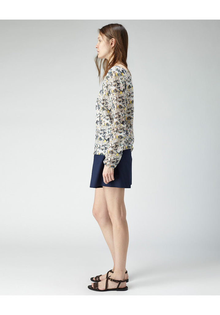 Printed Cotton Voile Shirt